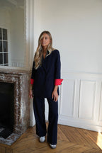Pantalon Droit Arsene - Marine