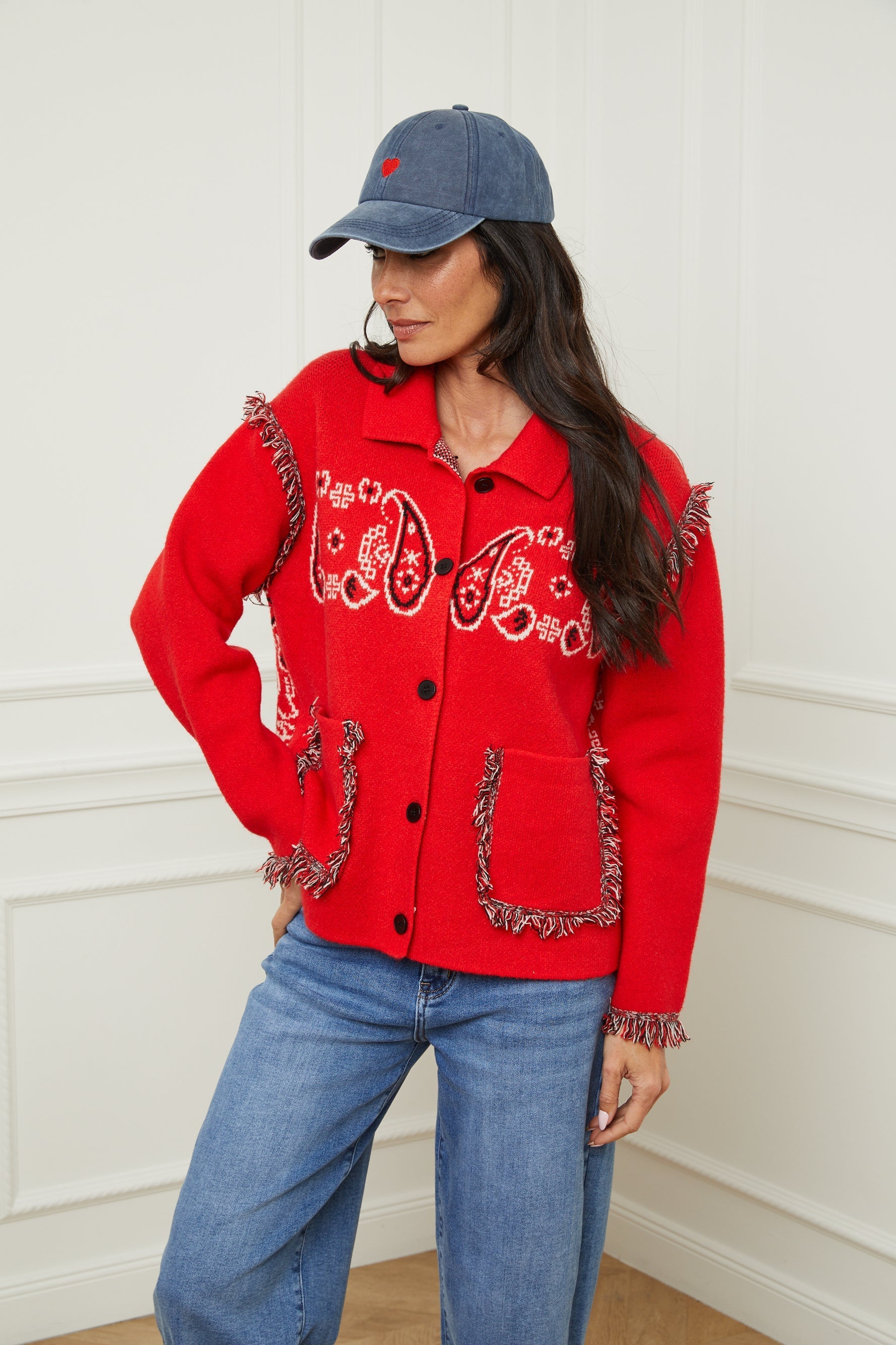 Gilet Coachella - Rouge