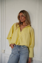 Blouse Ballon Alice - Jaune