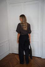 Pantalon Droit Achille - Noir