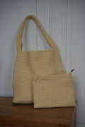 Sac Tressé Oliane - Jaune