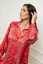 Chemise Bandana - Rouge