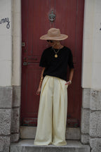 Pantalon Ample Chelsea - Jaune
