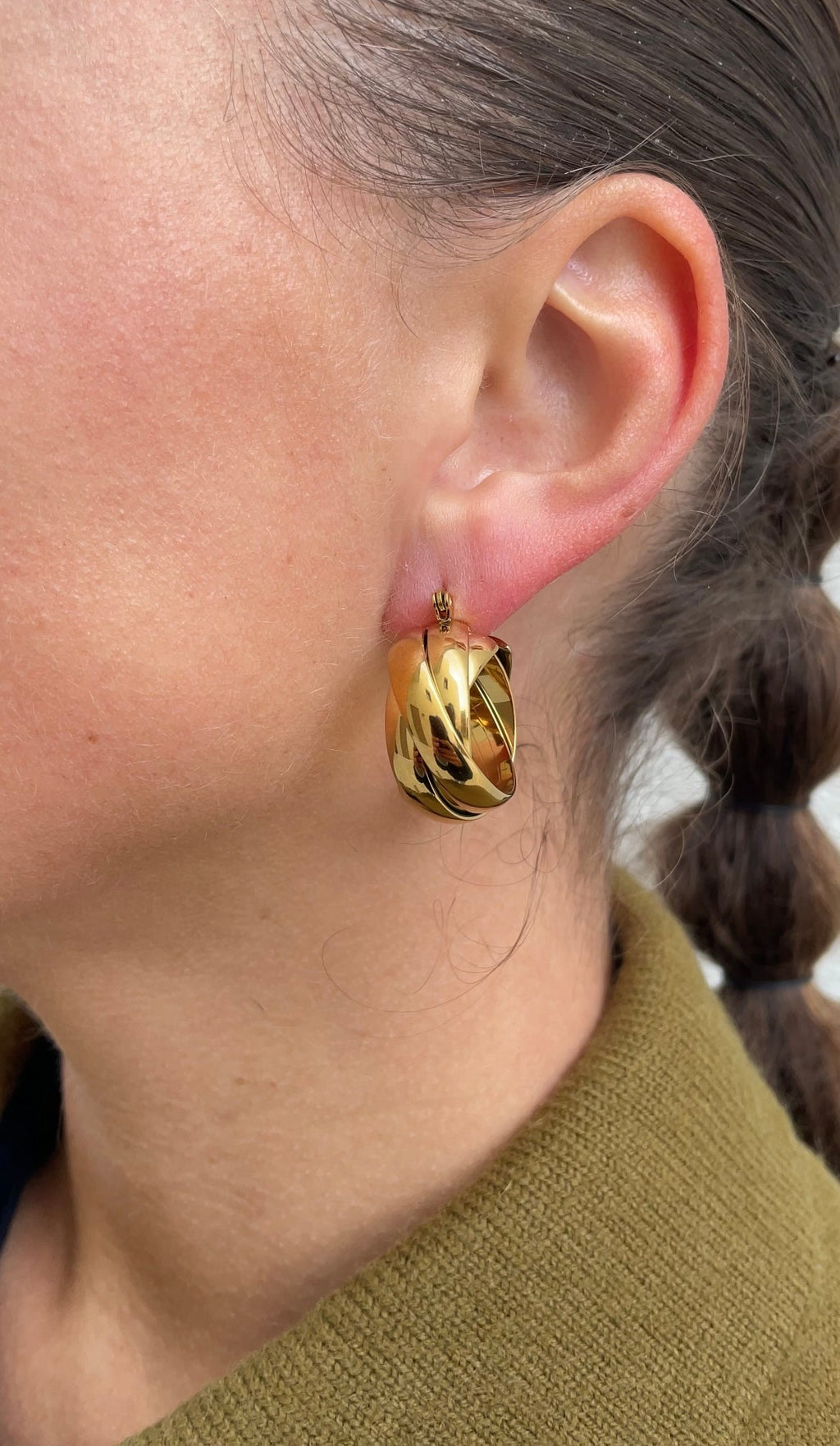 Boucles D'Oreilles Bold Laced