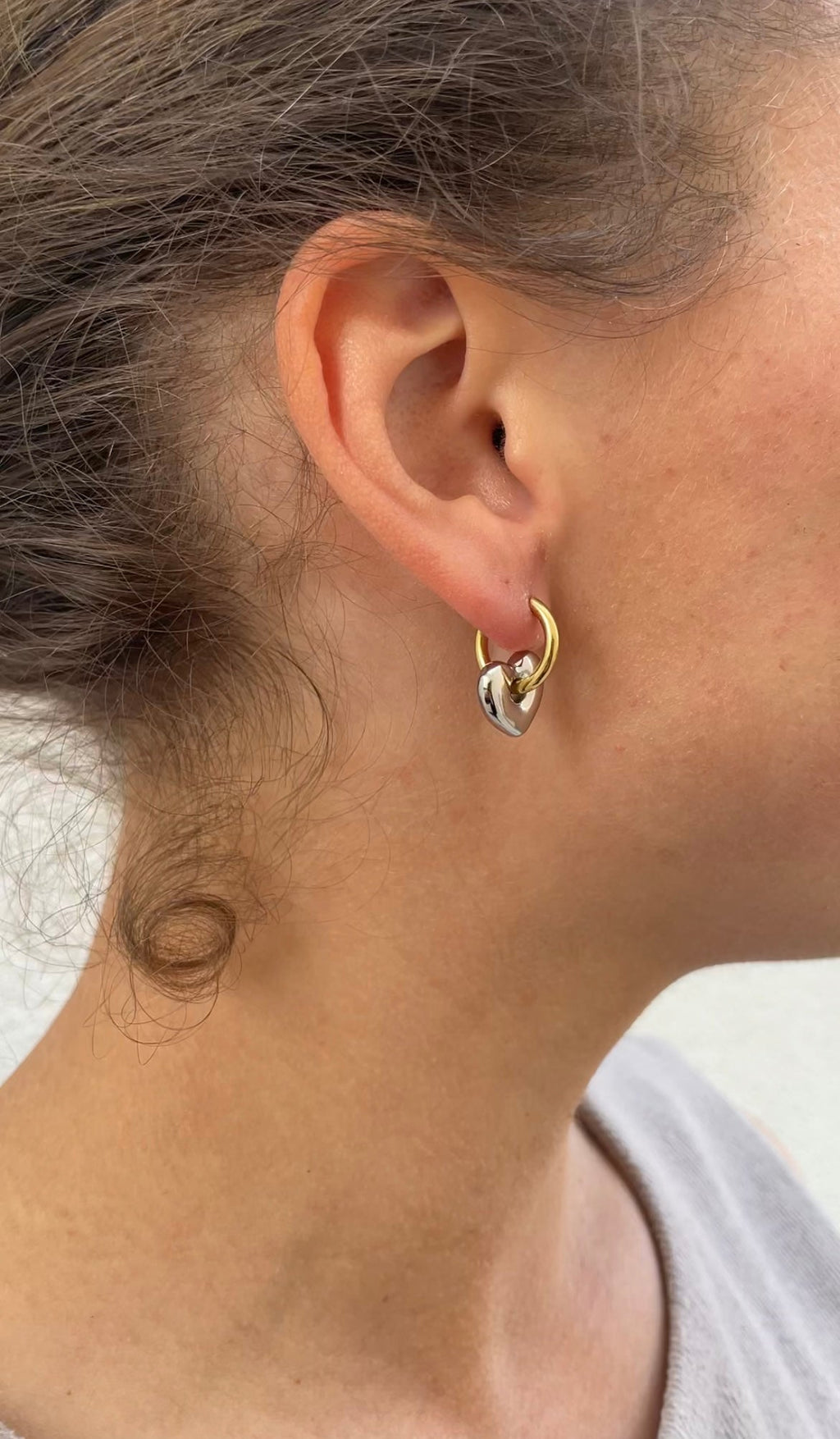 Boucles D'Oreilles Tiny Heart