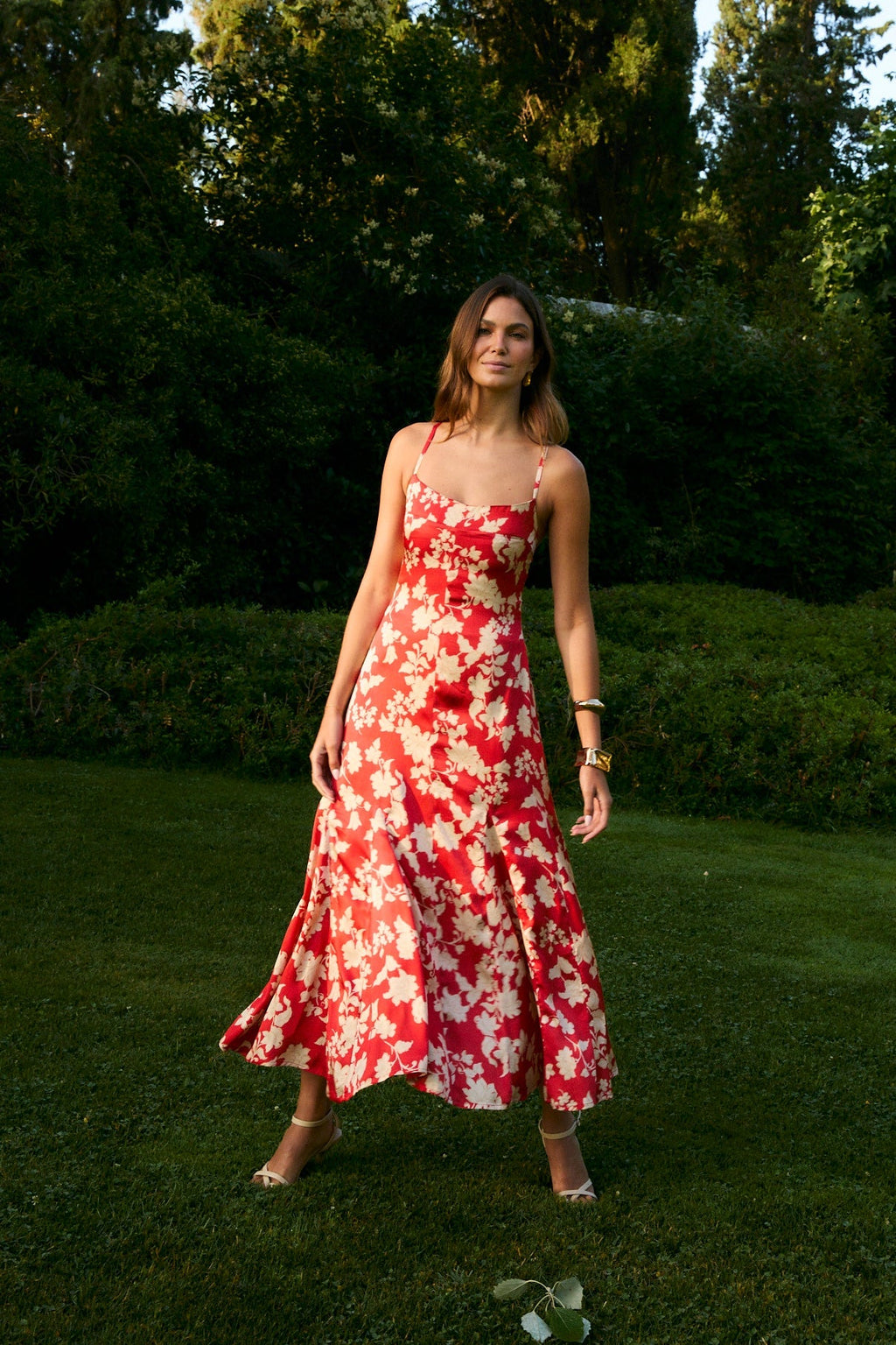 Robe Sirin Géranium Rouge