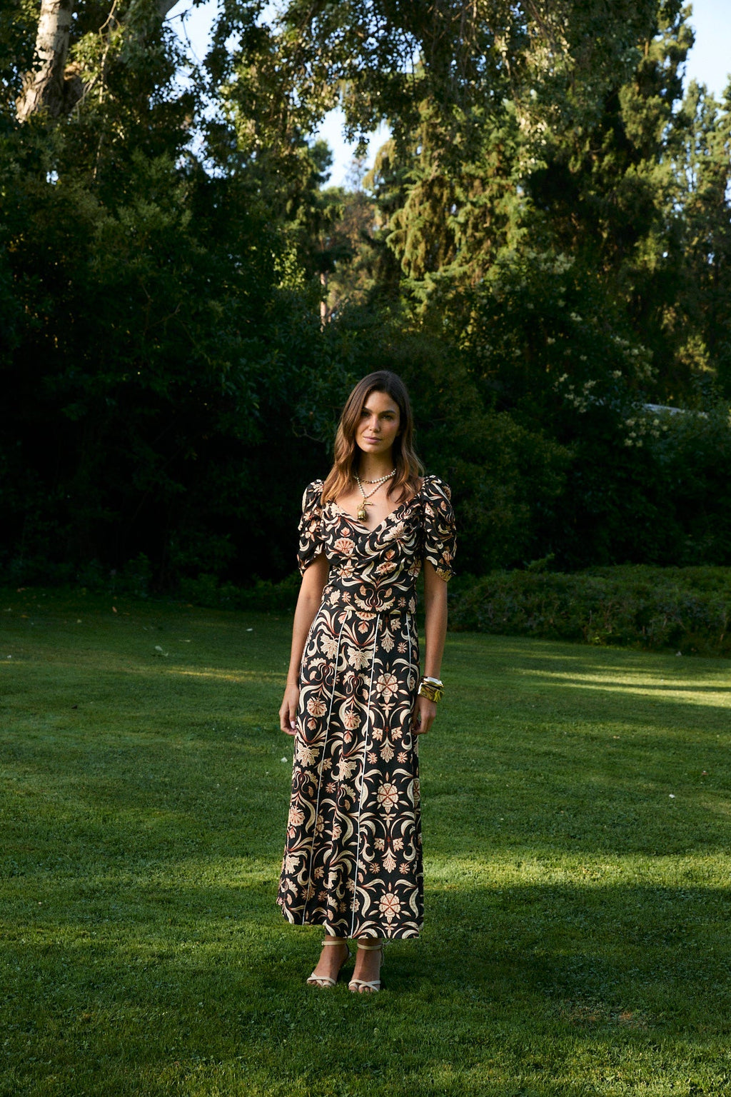 Top Olivia Indienne Noir