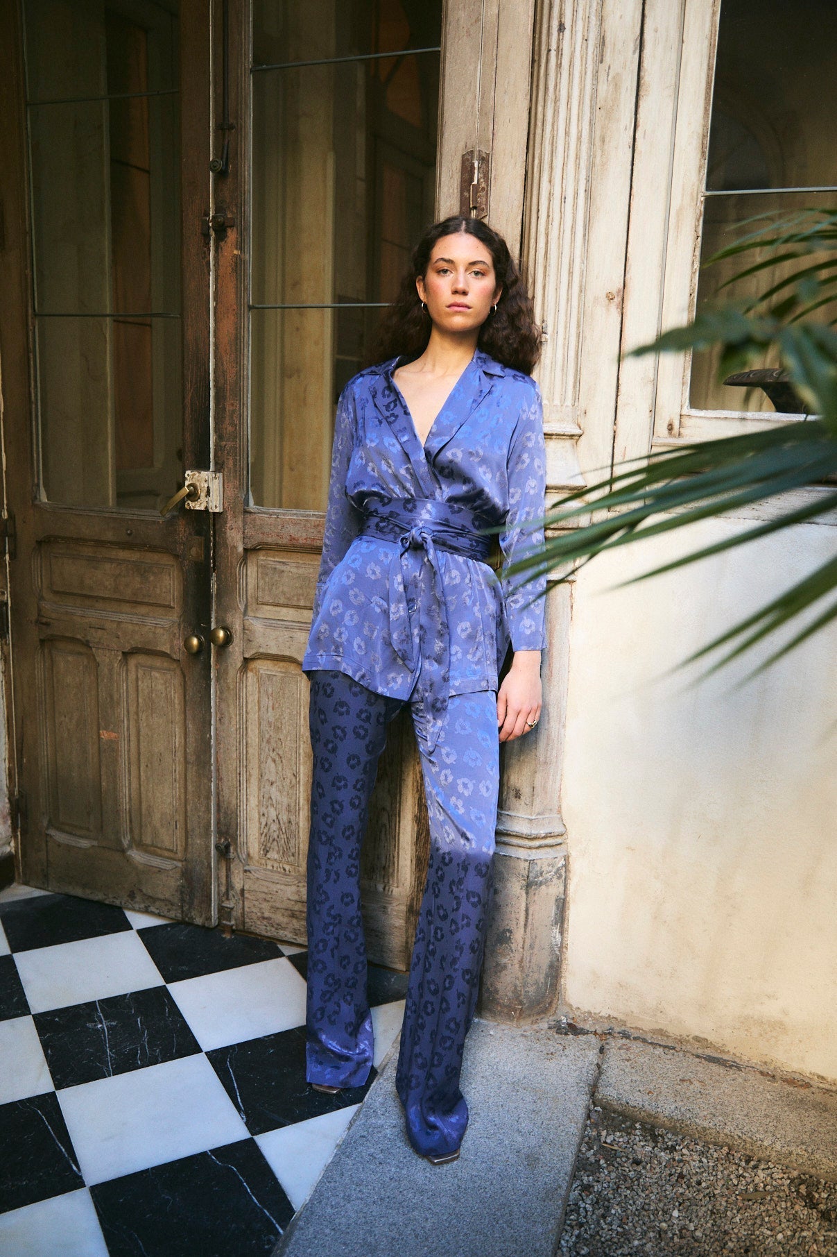 Veste Lion Jacquard Beztas Indigo