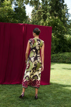 Robe Column Joana Framboise
