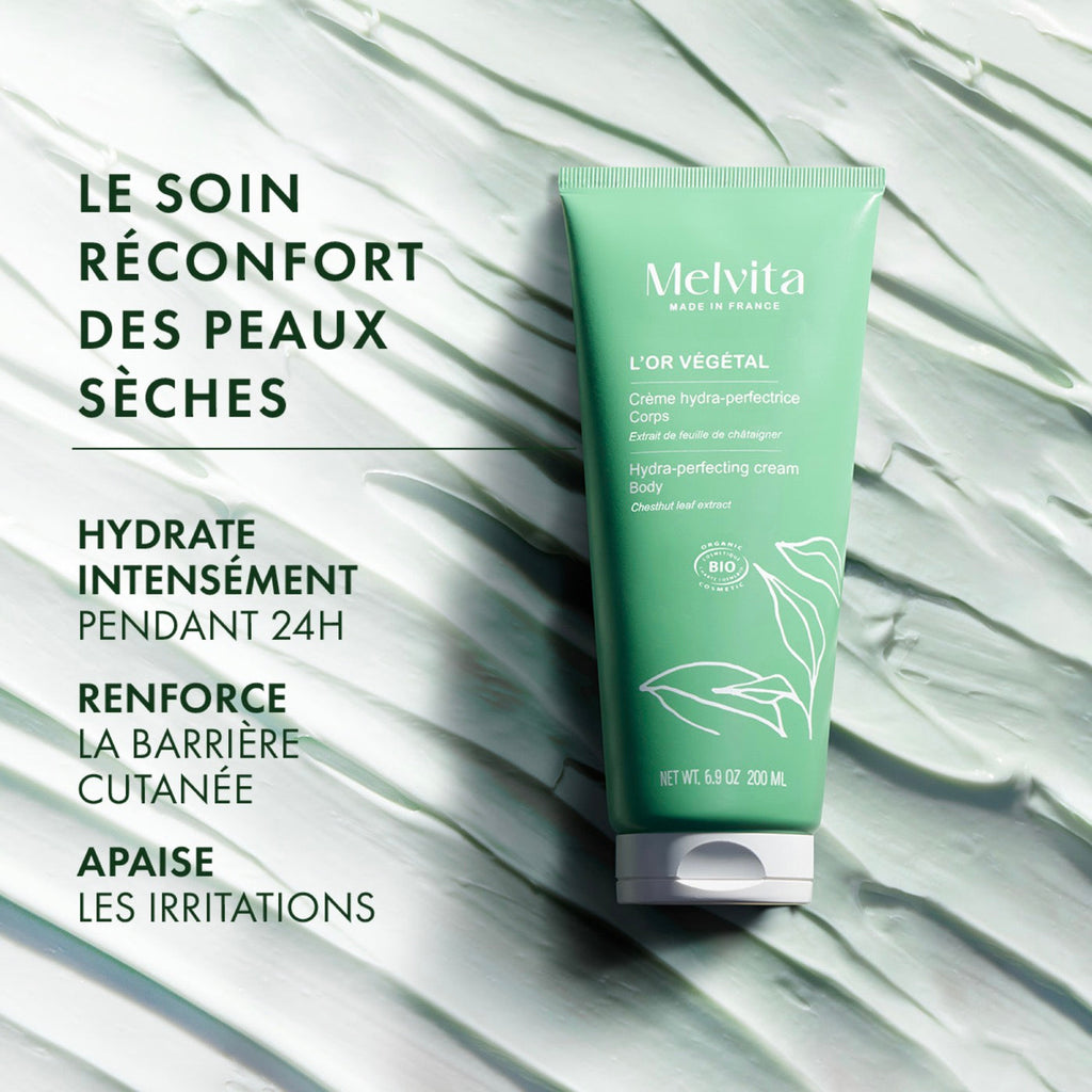 Crème Corps Hydra-Perfectrice - L'Or Végétal - 200 Ml