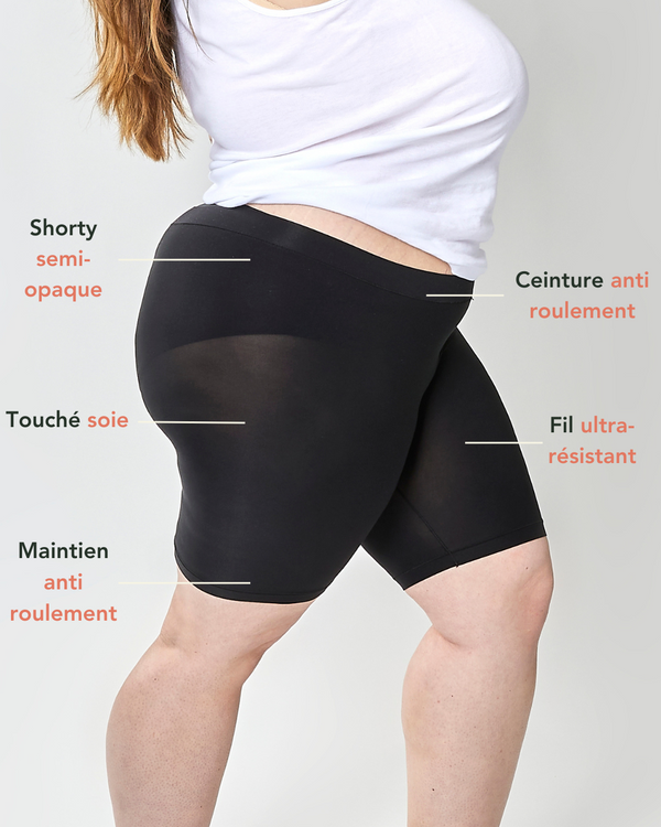 Shorty Cycliste Semi-Opaque