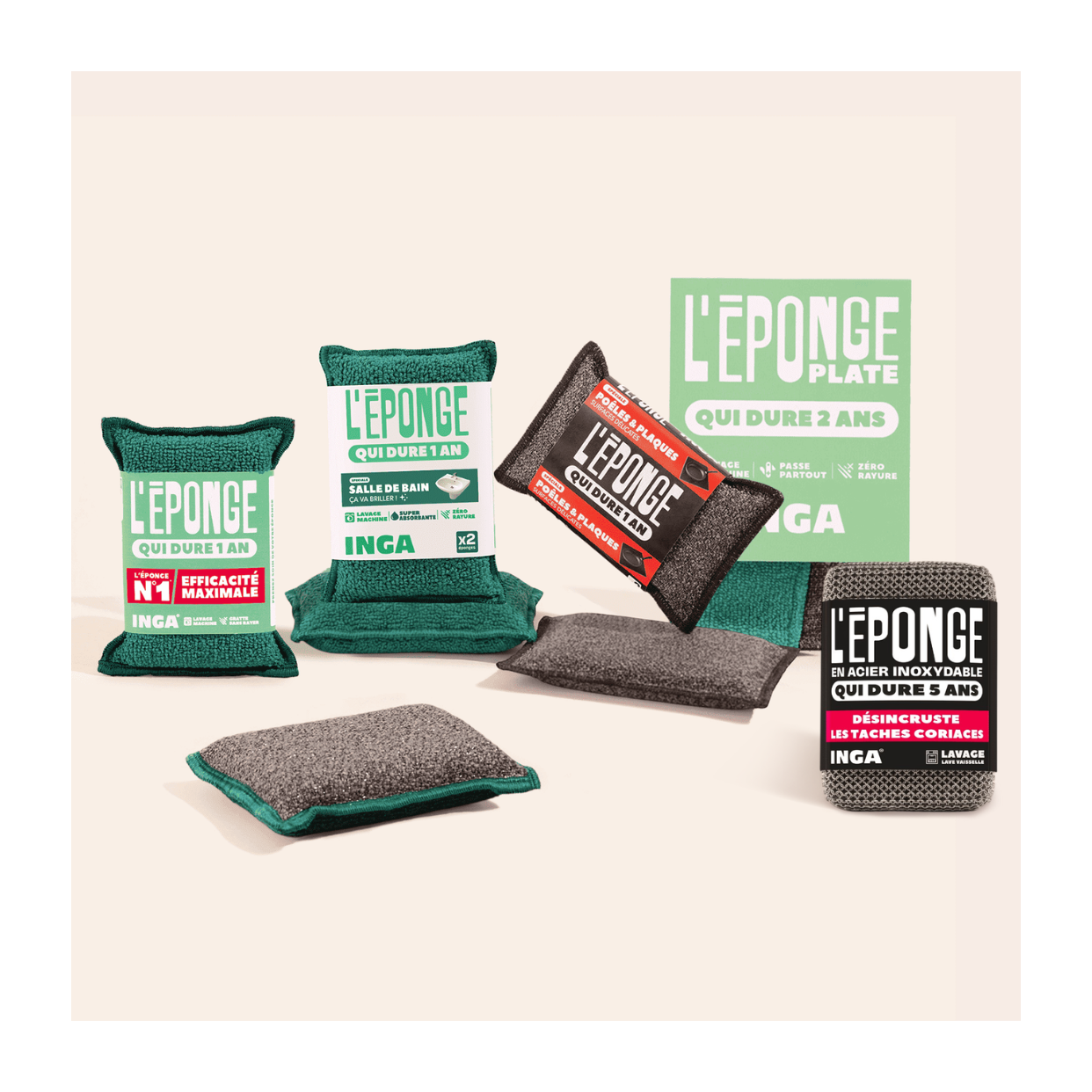 Pack Toutes Nos Éponges