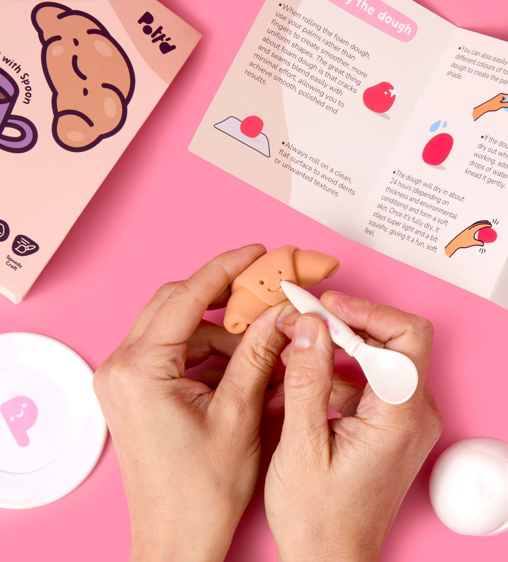 Pâte À Modeler - Petites Gourmandises: Café & Croissant