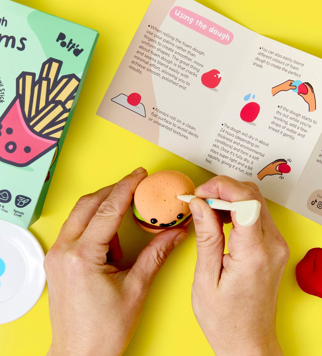Pâte À Modeler - Petites Gourmandises : Burger & Frites