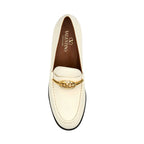 Mocassins Valentino Garavani Vlogo The Blond Edition Leather - Cream - Femme