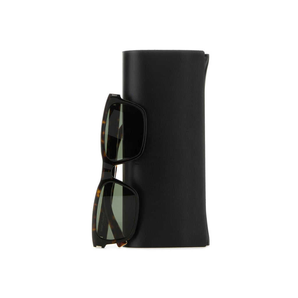 Saint Laurent - Lunettes De Soleil Printed Acetate Sl 662 - Homme - Brown