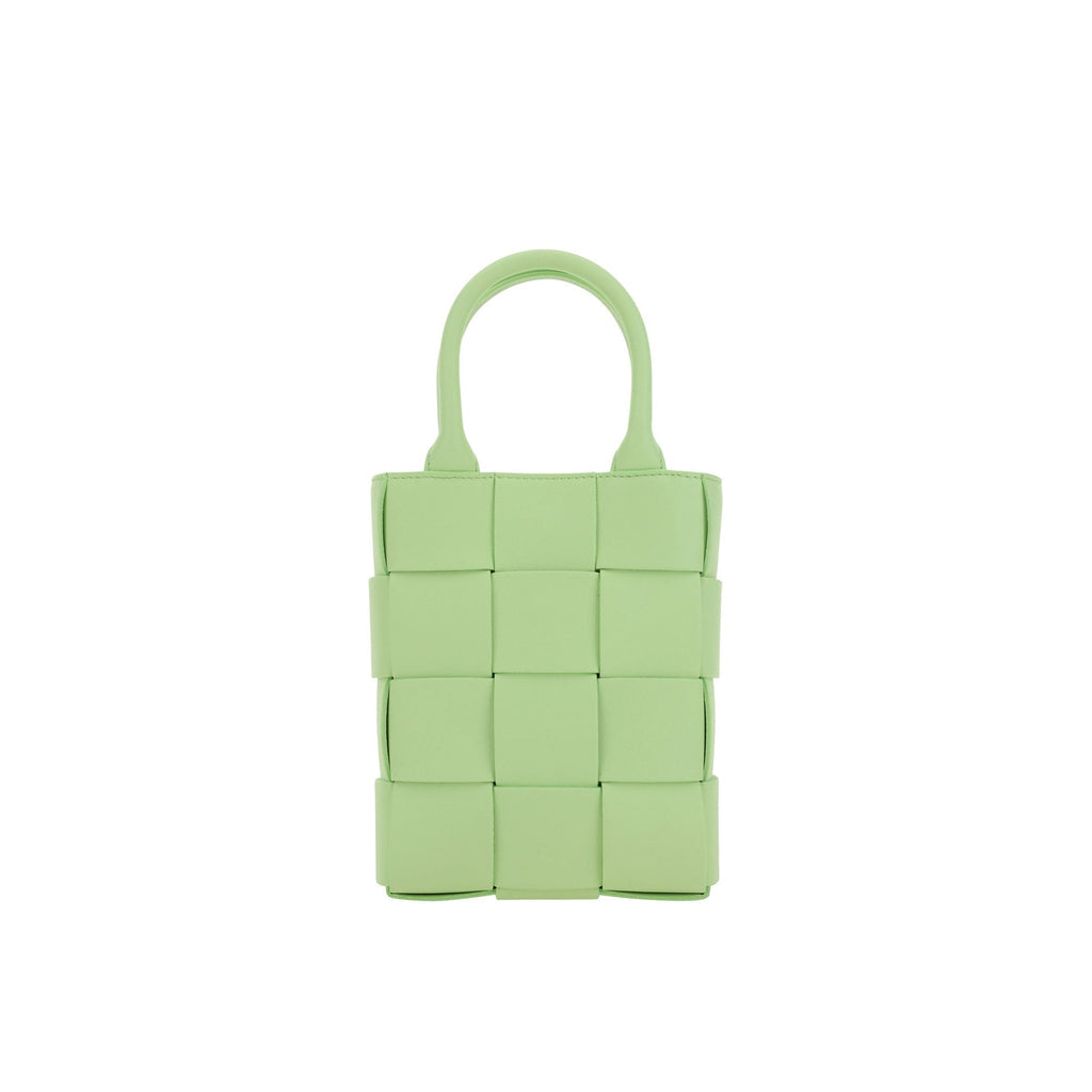 Bottega Veneta Cassete Mini Handbag - Green - Femme