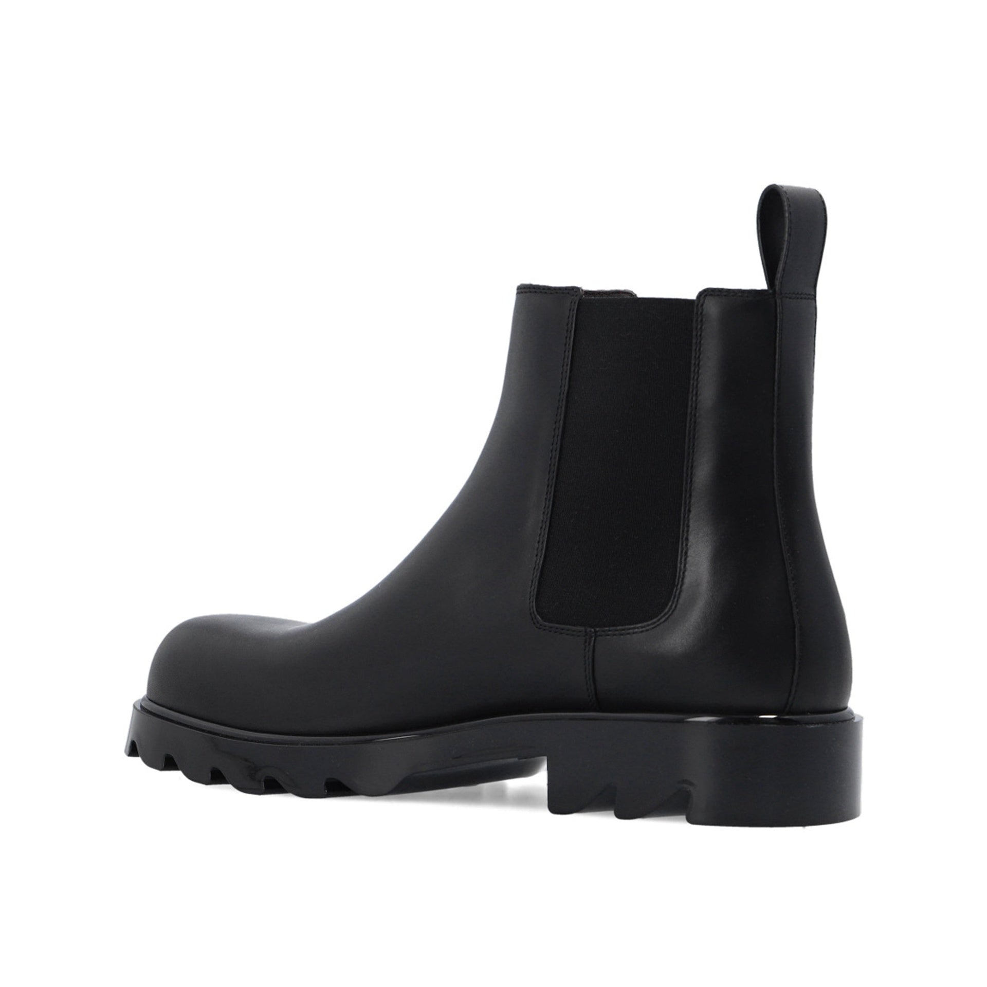 Bottes Bottega Veneta Leather Ankle - Black - Homme
