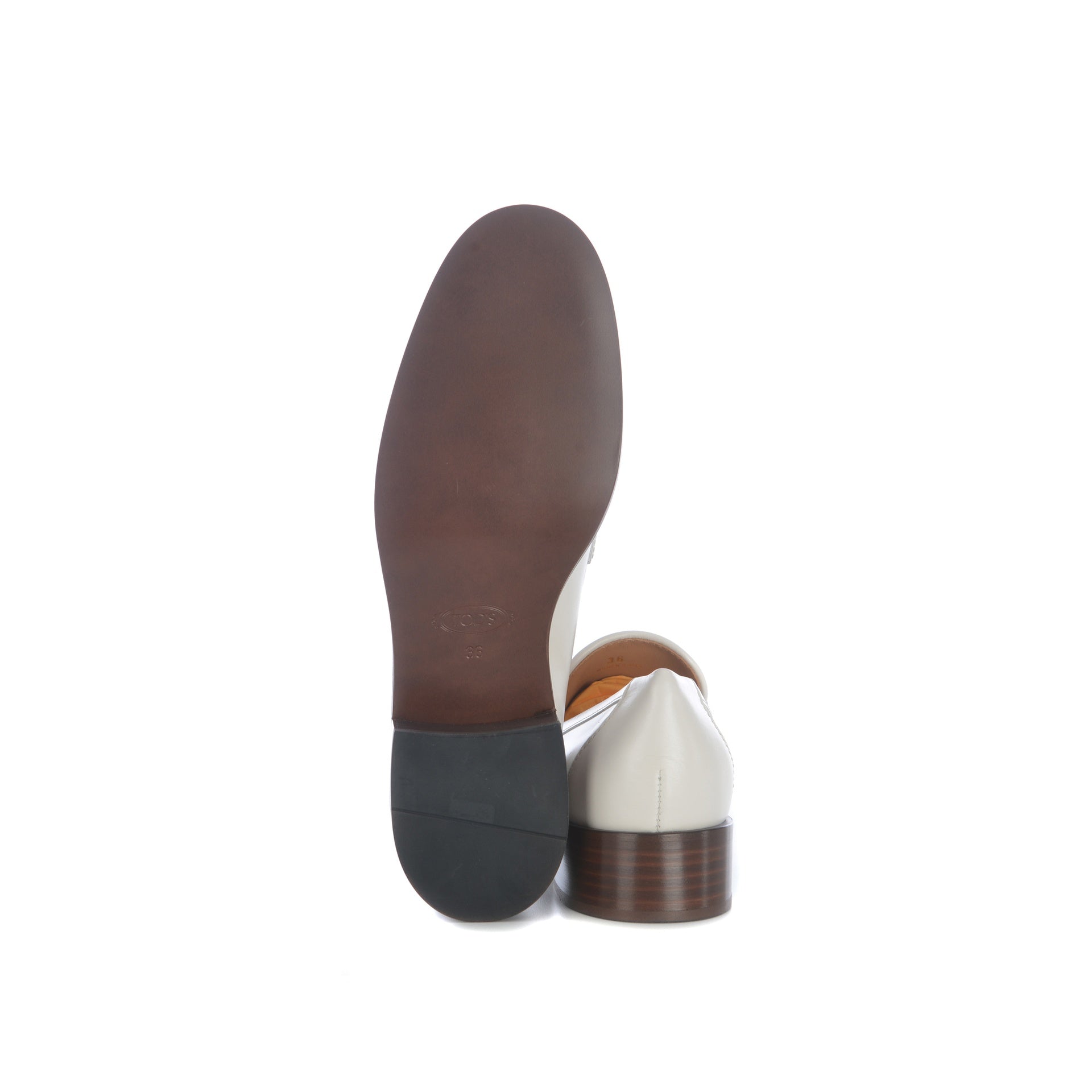 Mocassins - Tod'S Leather - White