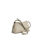 Toteme - Pochette T-Lock Leather - Femme - Cream