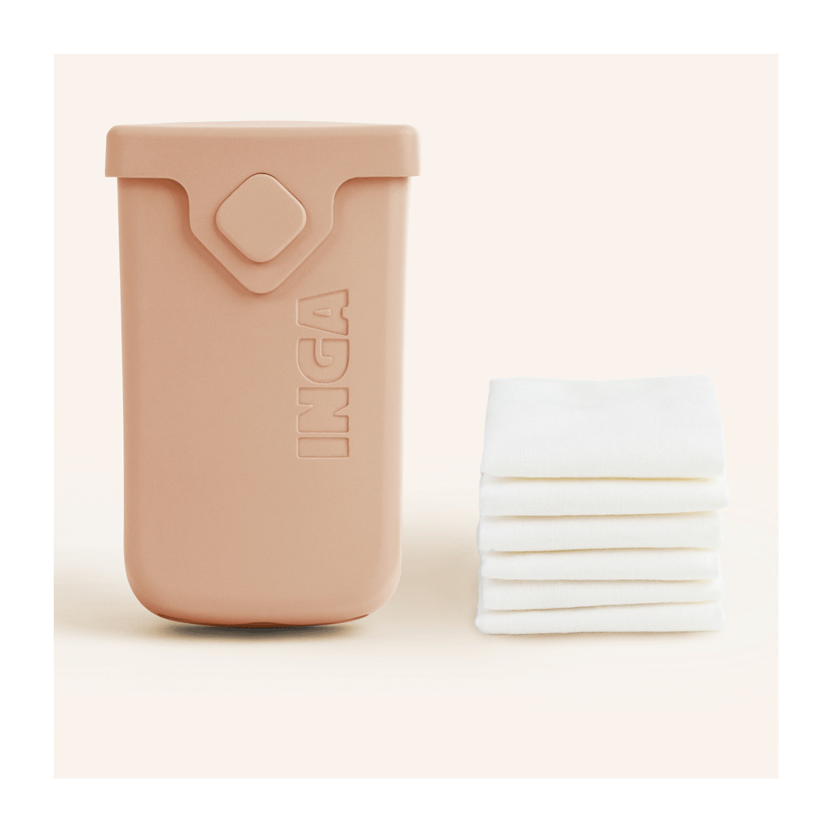 Etuis à mouchoirs en tissu lavables orange