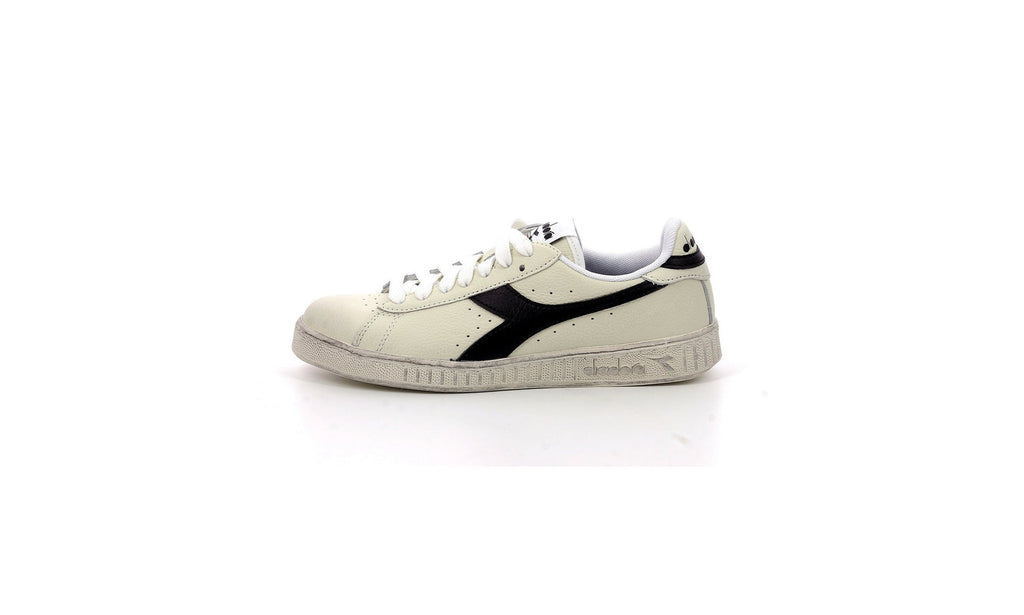 Diadora - Sneakers Bas Game L Low Waxe - White /Black - Mixte