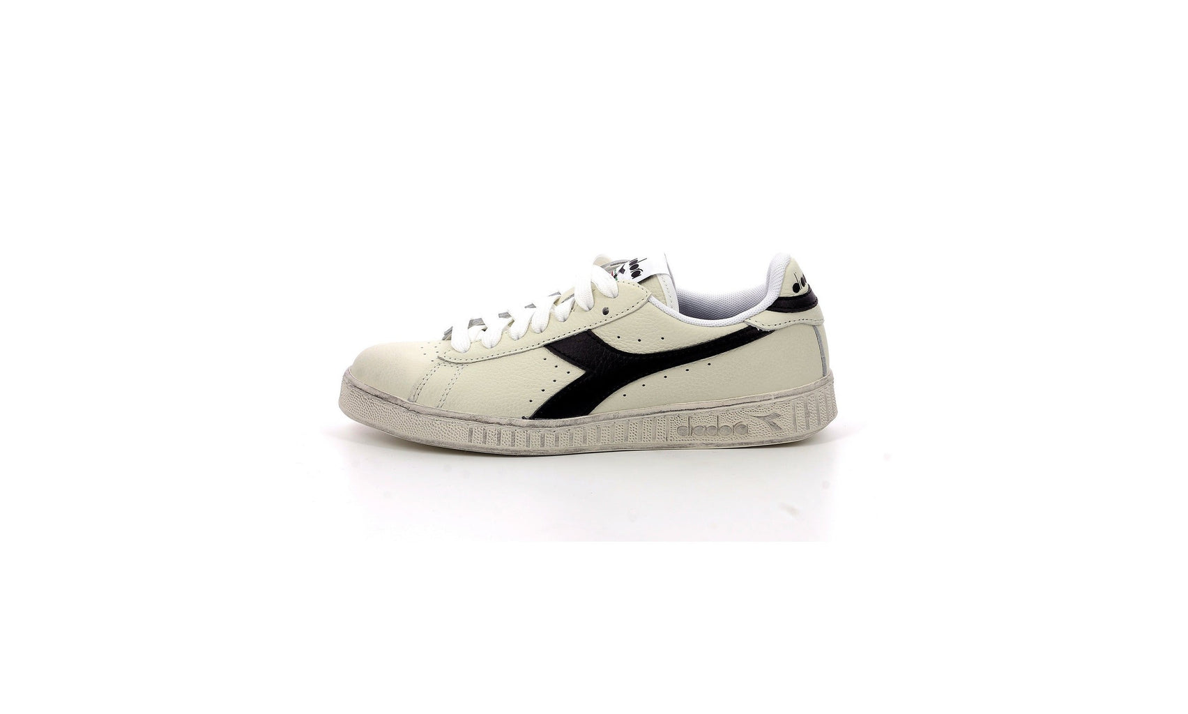 Diadora - Sneakers Bas Game L Low Waxe - White /Black - Mixte