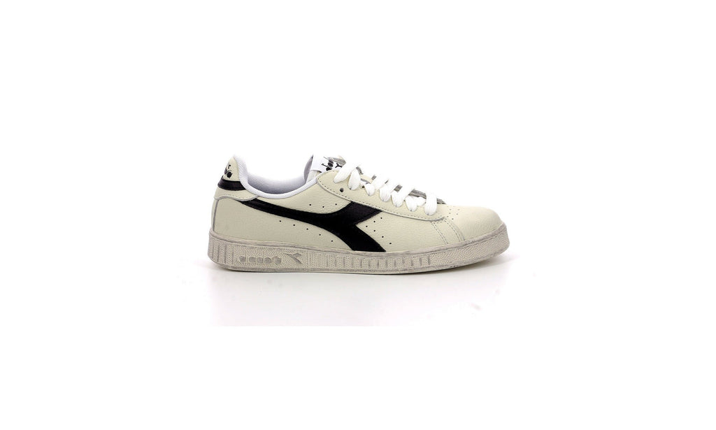 Diadora - Sneakers Bas Game L Low Waxe - White /Black - Mixte