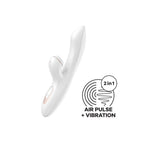 Vibromasseur Rabbit - Pro + G-Spot  - Blanc