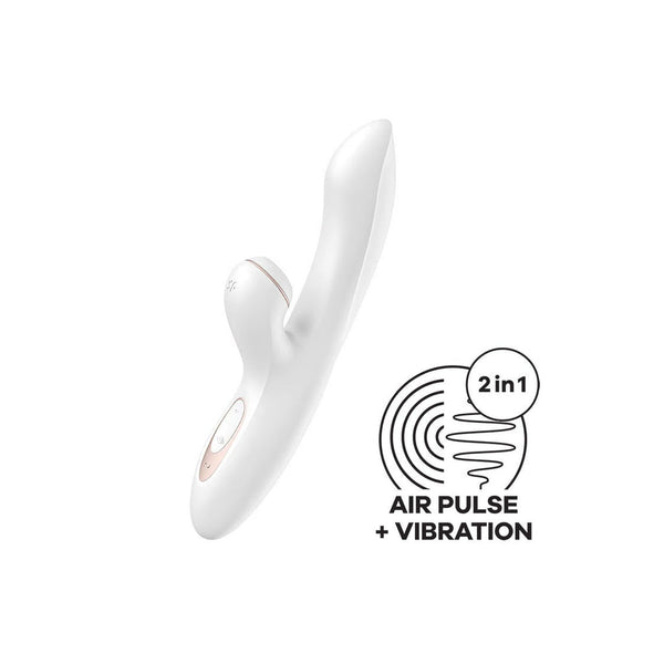 Vibromasseur Rabbit - Pro + G-Spot  - Blanc
