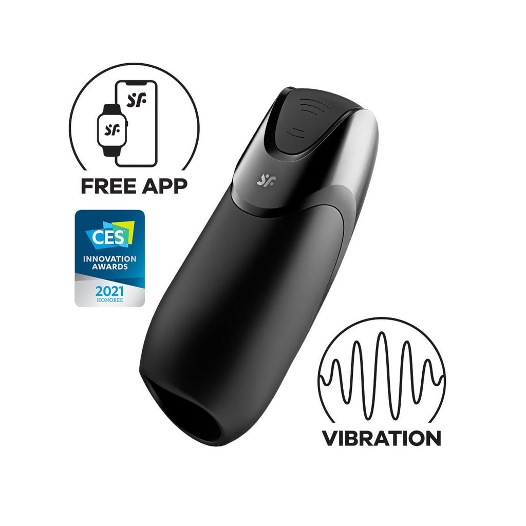 Masturbateur - Men Vibration+ Connect App - Noir