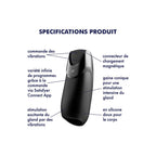 Masturbateur - Men Vibration+ Connect App - Noir
