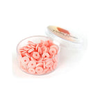 Boite De Perles Rondelles Heishi 6 Mm - Rose Poudré