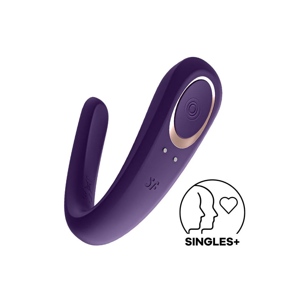 Stimulateur Clitoridien - Double Classic  - Violet