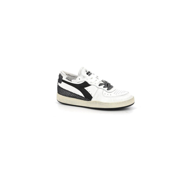 Diadora - Sneakers - Mik Row Cut - White/Silver/Black - Femme
