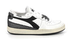 Diadora - Sneakers - Mik Row Cut - White/Silver/Black - Femme