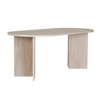 Sable - Table À Manger - Bords Arrondis