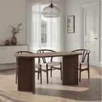 Sable - Table À Manger - Bords Arrondis