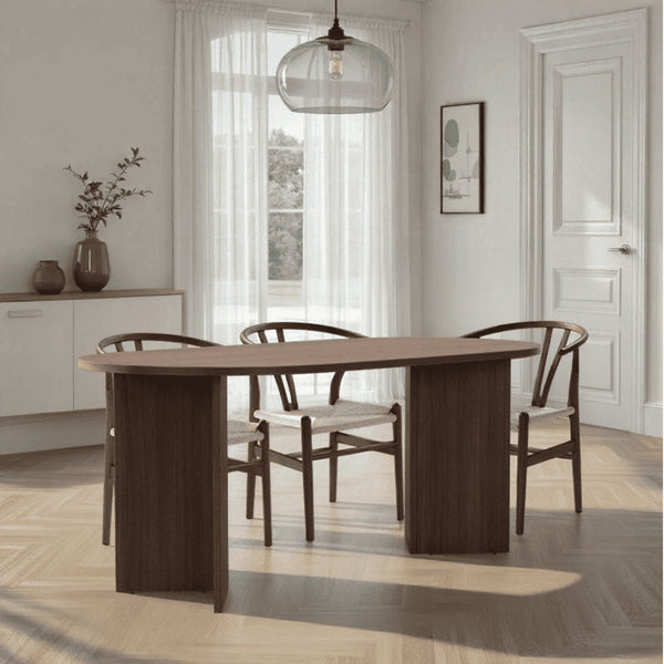Sable - Table À Manger - Bords Arrondis