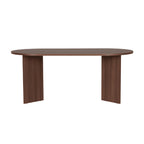 Sable - Table À Manger - Bords Arrondis