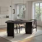 Sable - Table À Manger - Bords Arrondis