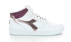 Diadora - Sneakers - Raptor Mid Met - White/Purple - Femme
