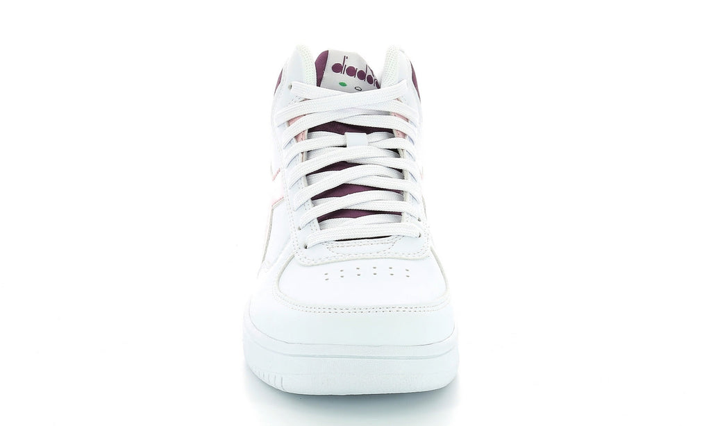 Diadora - Sneakers - Raptor Mid Met - White/Purple - Femme