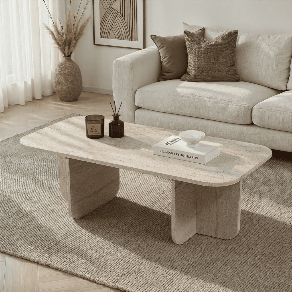 Becaj - Table Basse - Bords Arrondis