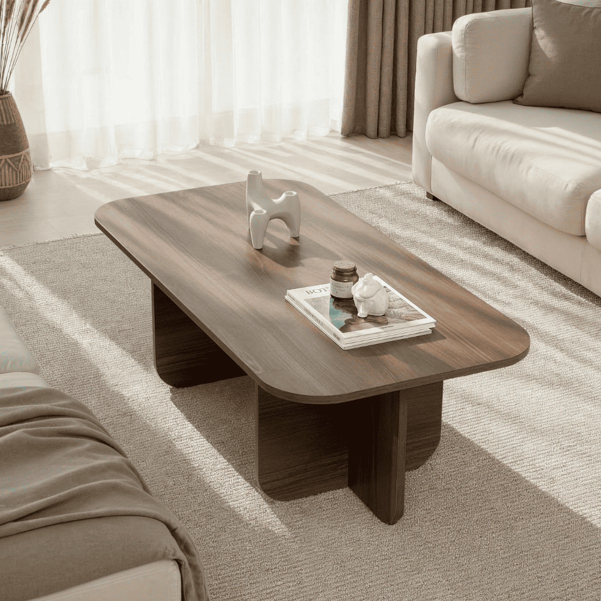 Becaj - Table Basse - Bords Arrondis