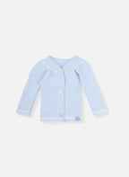 Brassière 3 Boutons - Bleu Layette