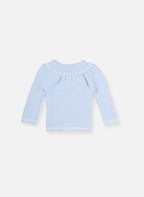 Brassière 3 Boutons - Bleu Layette