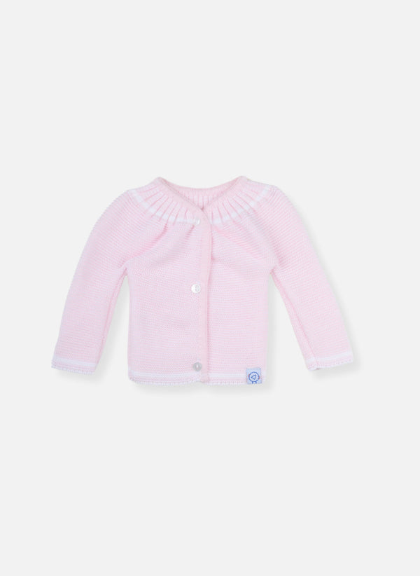 Brassière 3 Boutons - Rose Layette