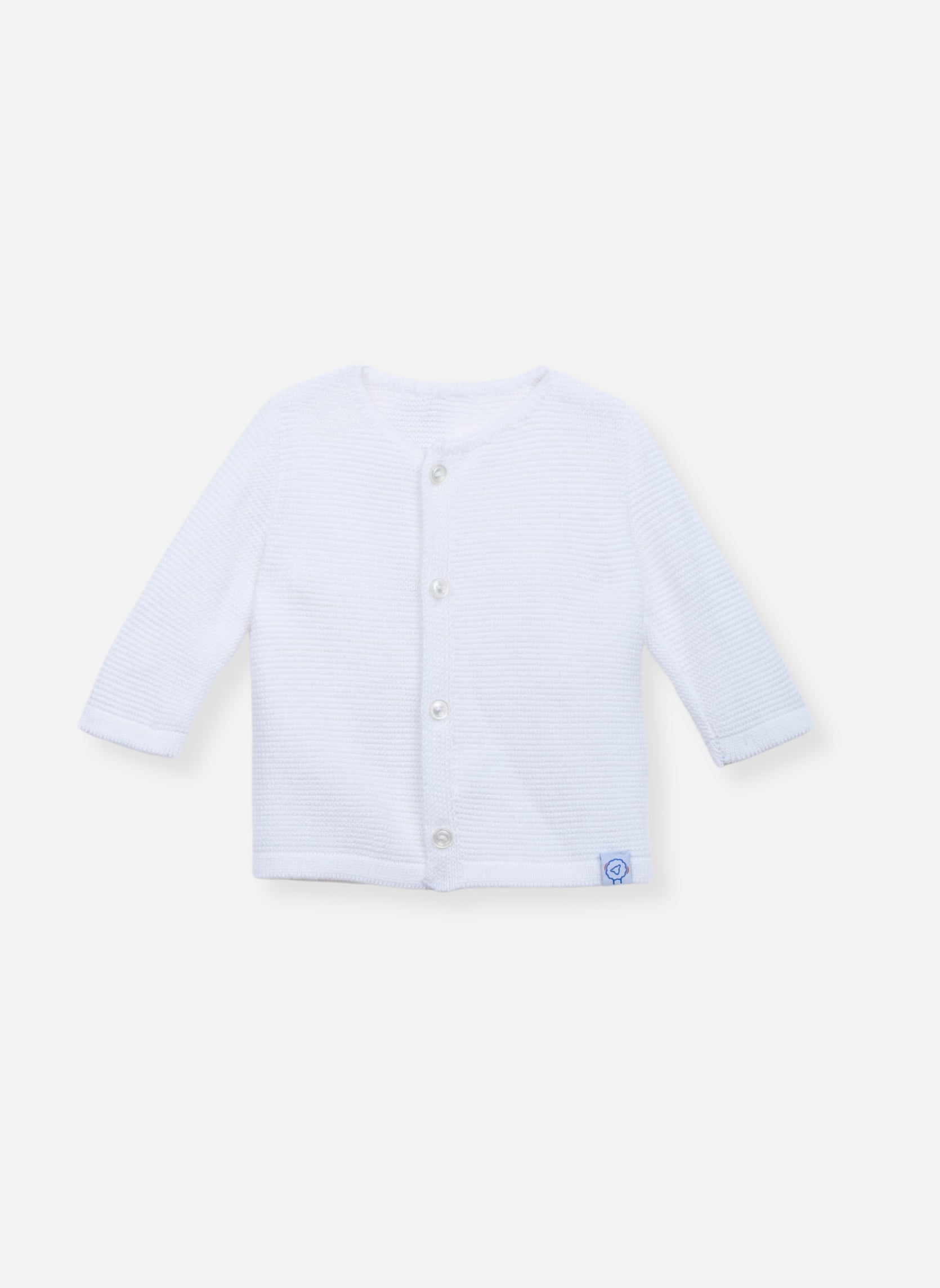 Gilet en Coton Bio - Blanc
