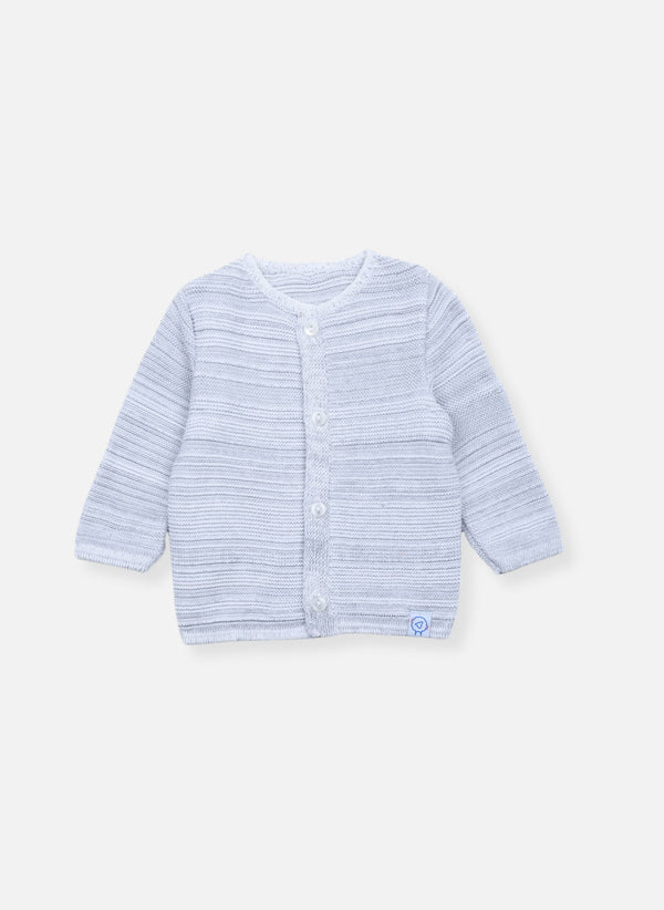 Gilet en Coton Bio - Gris